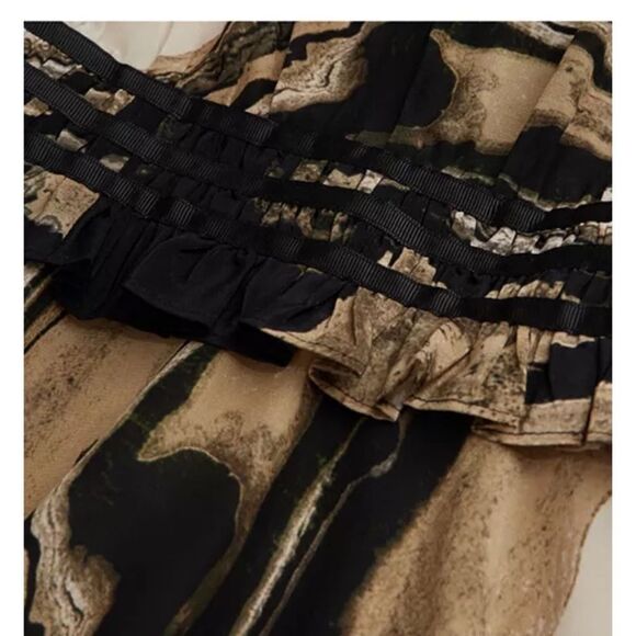 $330 The Kooples Silk Marble Print Mini Dress NWT - Picture 9 of 15